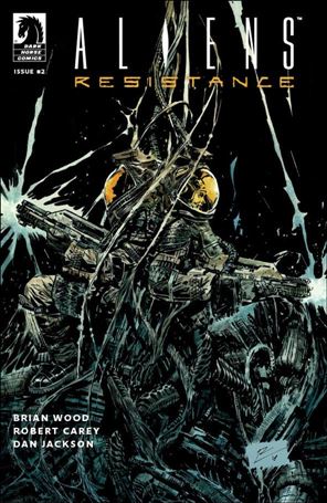 Aliens: Resistance issue 2 Roberto De La Torre Cover
