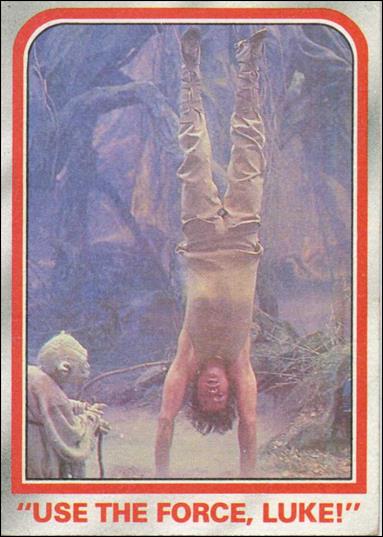 Star Wars: The Empire Strikes Back: Series 1 (Base Set) card 70 "Use the Force, Luke!"