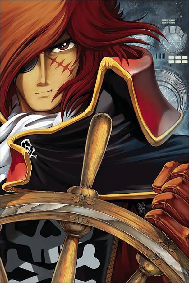 Space Pirate Captain Harlock issue 6-H Philippe Dessoly 1:30 Virgin Cover