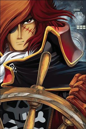 Space Pirate Captain Harlock issue 6-H Philippe Dessoly 1:30 Virgin Cover