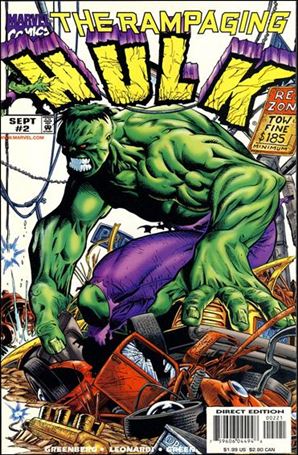 Rampaging Hulk (1998) issue 2-B Joe Quesada Cover