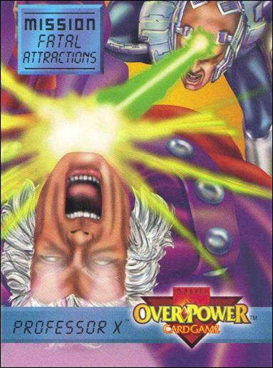 Marvel Overpower (Mission Subset) card FaA 7 of 7 Professor X