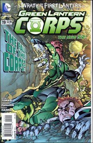 Green Lantern Corps (2011) issue 19 Gatefold Cover