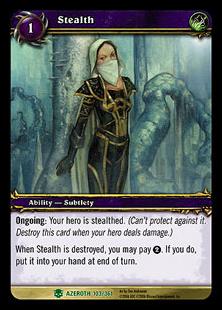 World of Warcraft: Heroes of Azeroth (Base Set) card 103 Stealth