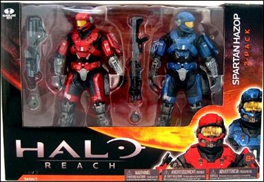 Halo Reach 2-Packs (Series 1) figure 2 Spartan Hazop 2-Pack