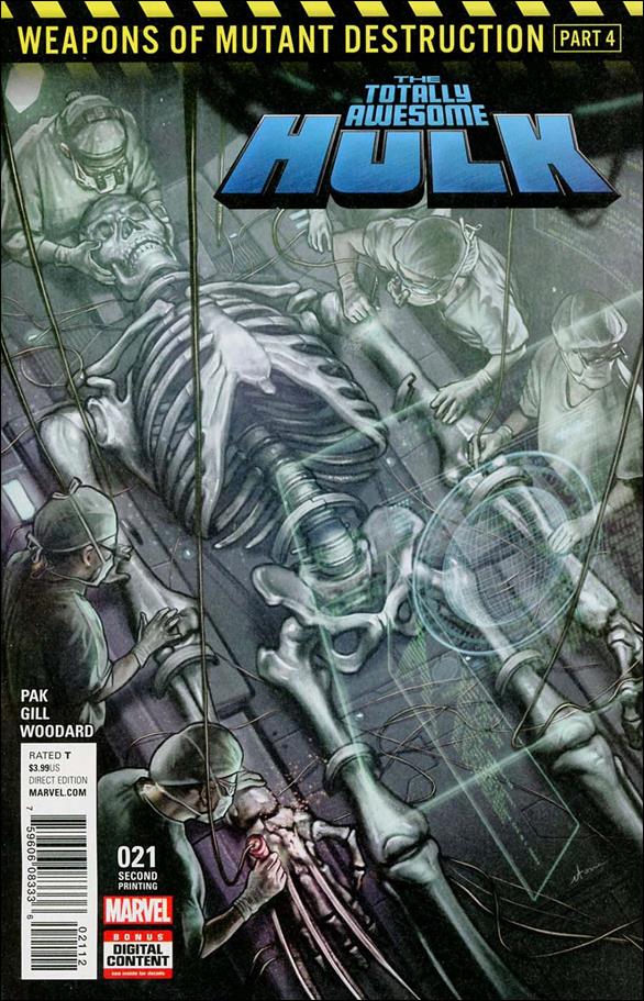 Totally Awesome Hulk issue 21-B Stonehouse Cover (2nd Printing)