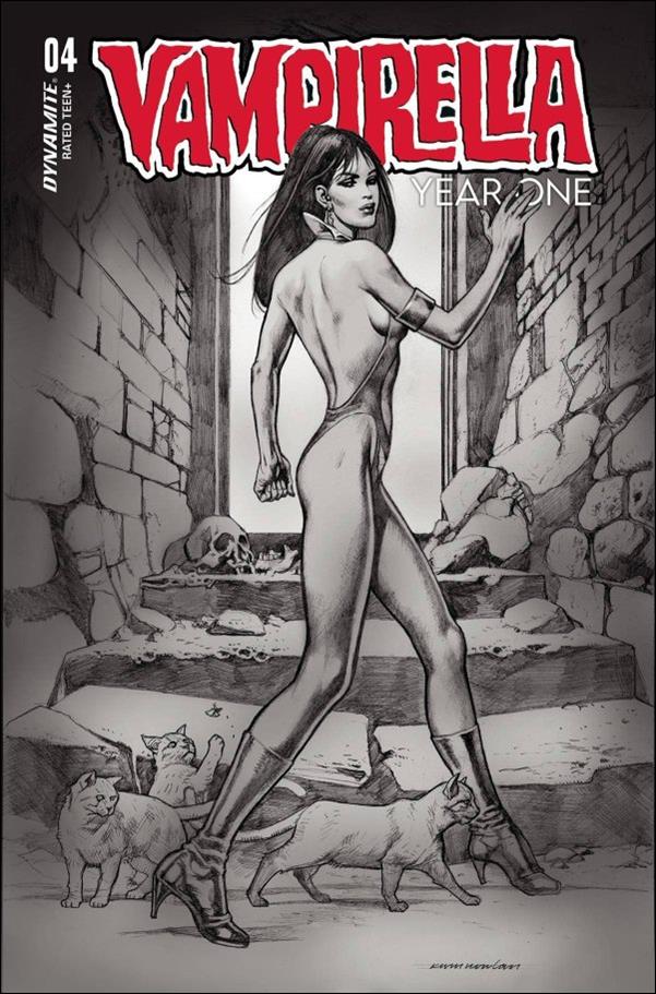 Vampirella: Year One issue 4-F Kevin Nowlan 1:10 Pencils Cover