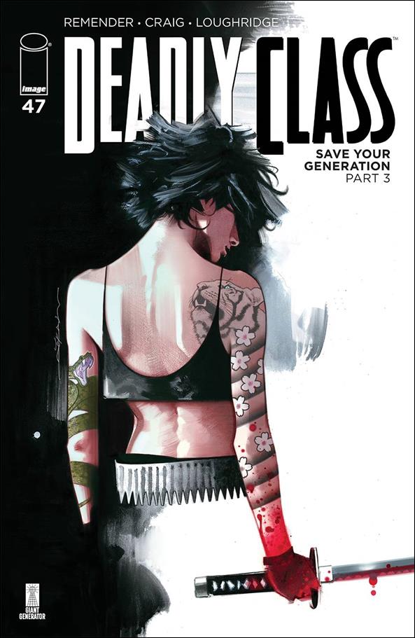Deadly Class issue 47-B Jeff Dekal Cover