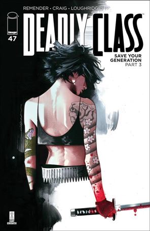 Deadly Class issue 47-B Jeff Dekal Cover