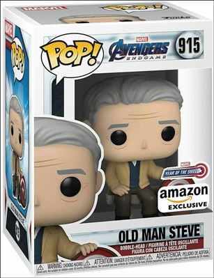 POP! Marvel figure 915 Old Man Steve Amazon Exclusive