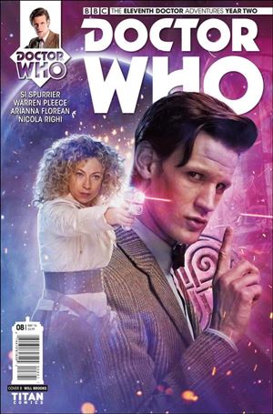 Doctor Who: The Eleventh Doctor Year Two issue 8-B Will Brooks Subscription Photo Cover