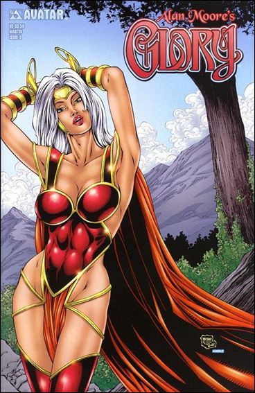 Alan Moore's Glory issue 0-C Matt Martin Cover