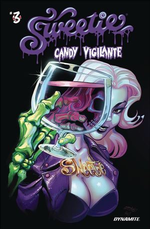 Sweetie Candy Vigilante (2022) issue 3-G Jeff Zornow Rock Album Homage Cover