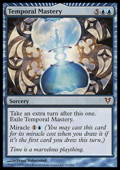 Magic the Gathering: Avacyn Restored (Base Set) card 81 Temporal Mastery