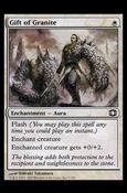 Magic the Gathering: Future Sight (Base Set) card 7 Gift of Granite