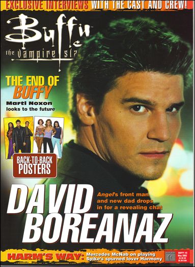 Buffy the Vampire Slayer Magazine issue 3-B Angel Cover