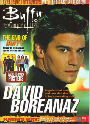 Buffy the Vampire Slayer Magazine issue 3-B Angel Cover