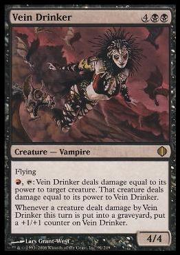 Magic the Gathering: Shards of Alara (Base Set) card 91 Vein Drinker