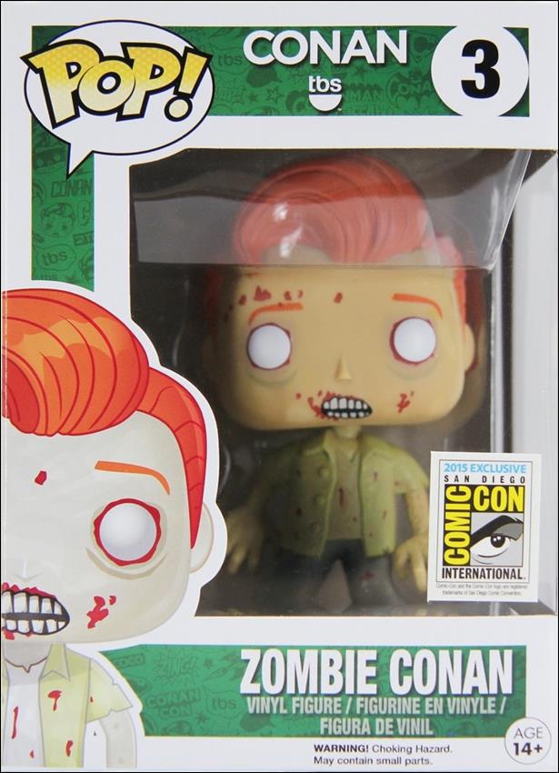 POP! Conan figure 3 Zombie Conan SDCC 2015