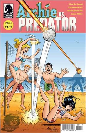 Archie vs Predator issue 1-F Andrew Pepoy Phantom Cover