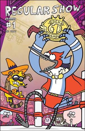 Regular Show issue 1-V Phil Jacobson 2nd Print Cover