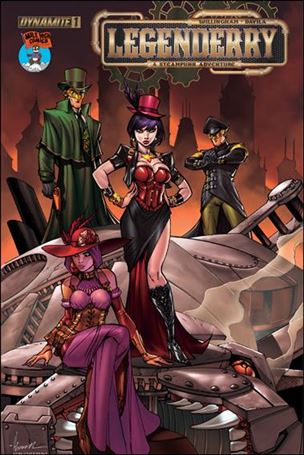 Legenderry: A Steampunk Adventure issue 1-N Ale Garza Mile High Comics Cover 1/1500