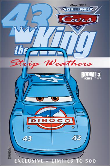 Cars: The Rookie issue 3-C Alan Gladfelter "King" Heroes Con Cover 1/500
