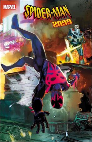 Spider-Man 2099: Dark Genesis issue 4-C Rod Reis Connecting Cover