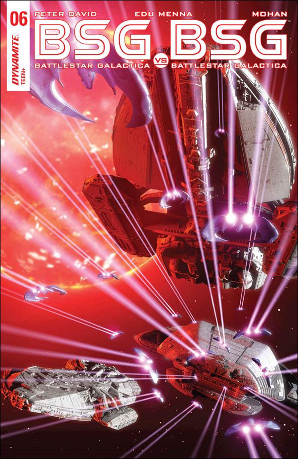 Battlestar Galactica BSG vs BSG issue 6 Adam "Mojo" Lebowitz Cover