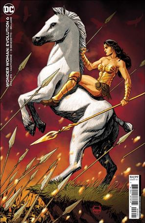 Wonder Woman: Evolution issue 6-B Dave Johnson Cardstock Cover