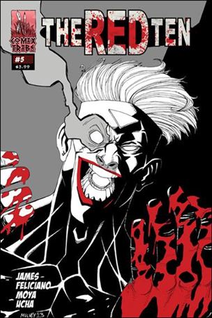 Red Ten issue 5-B Joe Mulvey 1:3 Cover 1/300
