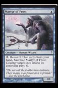 Magic the Gathering: Coldsnap (Base Set) card 40 Martyr of Frost