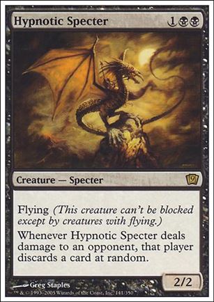 Magic the Gathering: 9th Edition (Base Set) card 141 Hypnotic Specter