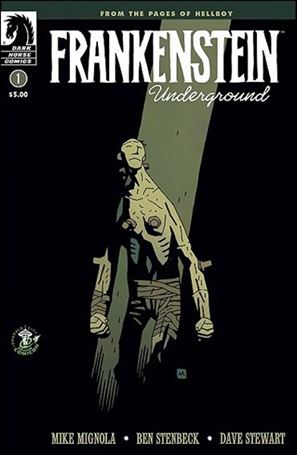 Frankenstein Underground issue 1-B Emerald City Comicon Cover