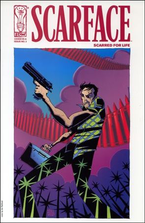 Scarface: Scarred for Life issue 3-C Jim Mahfood 1:10 Embossed Cover