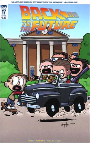 Back to the Future (2015) issue 17-B Chris Eliopoulos Subscription Cover
