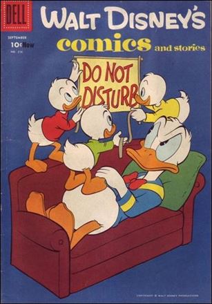 Walt Disney's Comics and Stories (1940) issue 216-B 10 Cent 