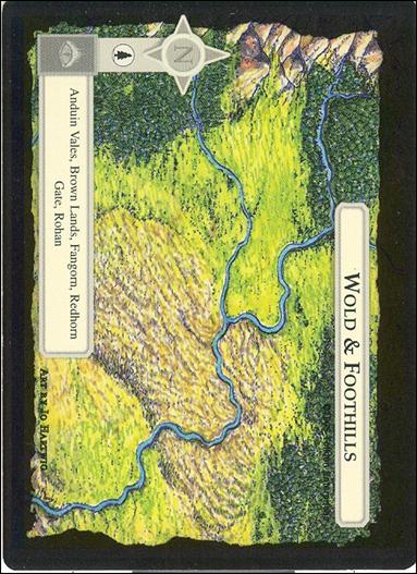 Middle-Earth: The Wizards (Base Set) card 475 Wold & Foothills