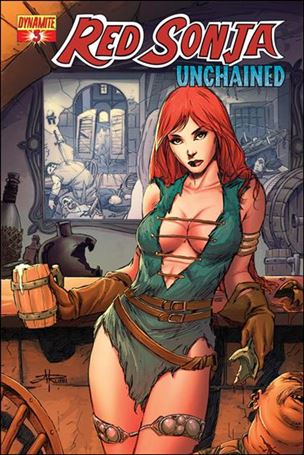 Red Sonja: Unchained issue 3 Mel Rubi Standard Cover
