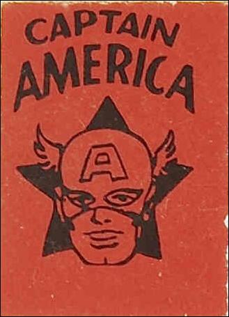 Marvel Mini-Books: Captain America issue nn-E Red Cover