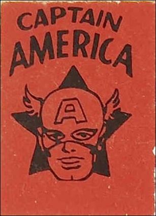 Marvel Mini-Books: Captain America issue nn-E Red Cover