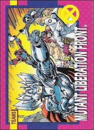 X-Men: Series 1 (Base Set) card 77 Mutant Liberation Front