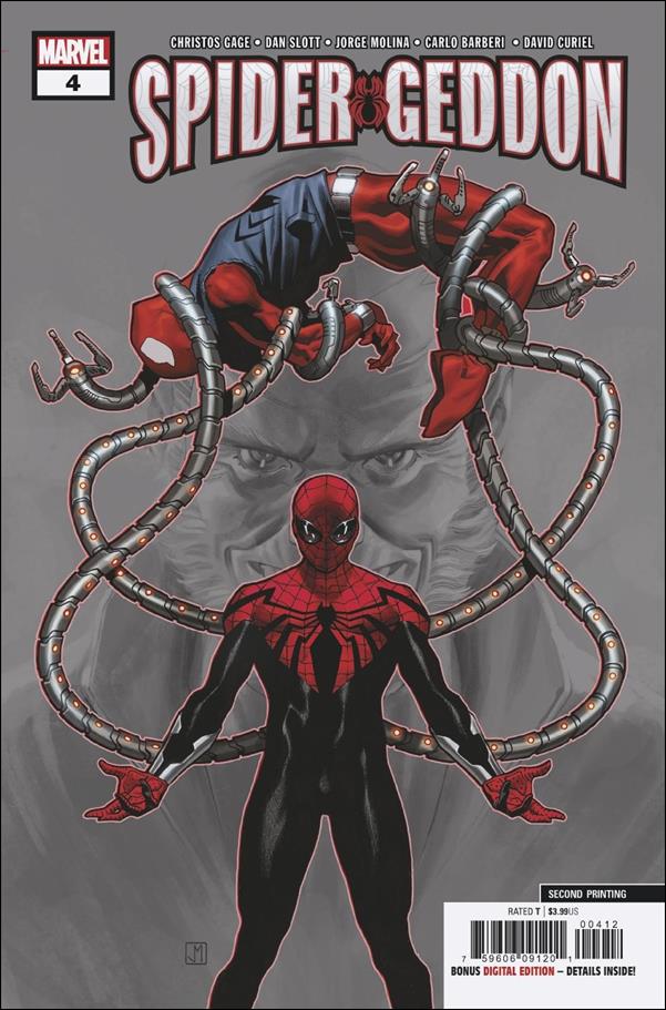 Spider-Geddon issue 4-E Jorge Molina Cover (Second Print)