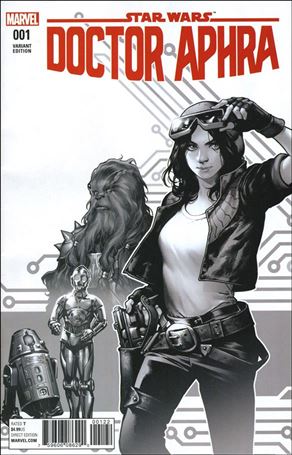 Doctor Aphra issue 1-H Kamome Shirahama B&W 1/Store Cover