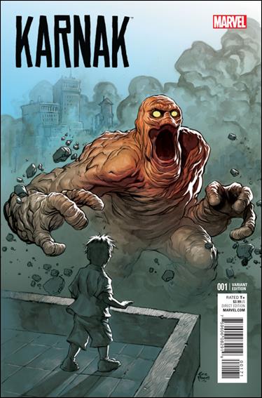 Karnak issue 1-B Eric Powell 1:10 Kirby Monsters Cover