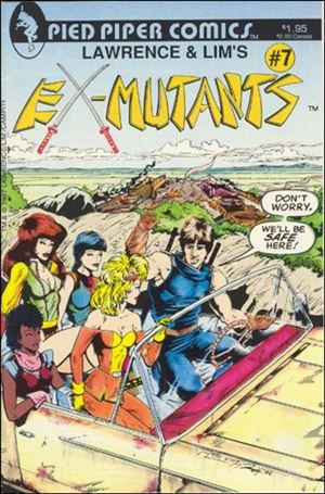 Ex-Mutants (1986) issue 7 Pied Piper Edition (1st Printing)