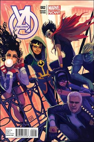 Young Avengers (2013) issue 2-B Stephanie Hans 1:50 Cover