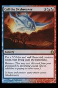 Magic the Gathering: Commander (Base Set) card 188 Call the Skybreaker