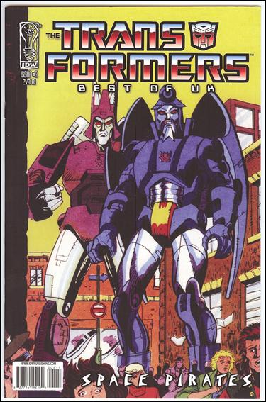 Transformers: Best of UK: Space Pirates issue 5-B Retro Art Cover