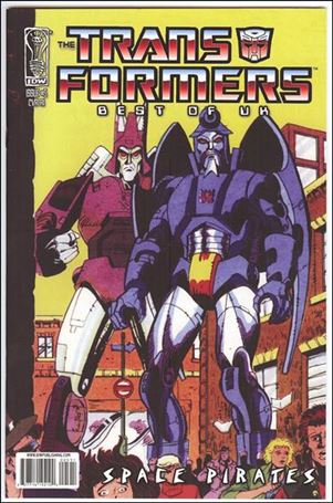 Transformers: Best of UK: Space Pirates issue 5-B Retro Art Cover